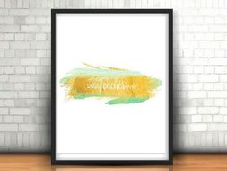 Best Teacher Ever Poster, Teacher Gift