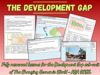 Development Gap: Changing Economic World