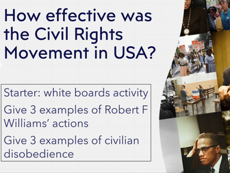 Civil Righs Movement USA summary