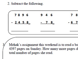 Worksheet grade3 | Teaching Resources