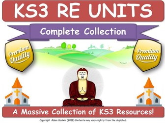 KS3 RE [6 COMPLETE UNITS!]