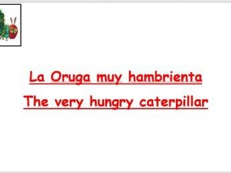 Hungry Caterpillar - Spanish PPT and Booklet