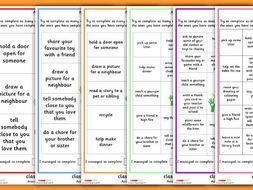 Random Acts of Kindness KS1 and KS2 Homework | Teaching Resources