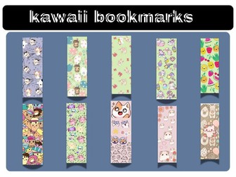 Reading Comprehension Bookmarks kawaii