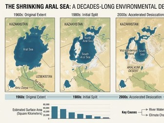 A level Geography: Trends in Global Water Consumption and Scarcity - Complete 5.1.3 Lesson Pack 2027
