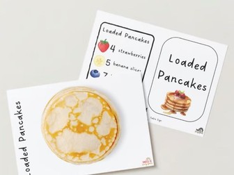 Loaded Pancakes - Recipe Cut and Stick