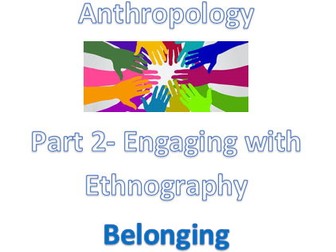 IB Social and Cultural Anthropology- Belonging- Wayward Women