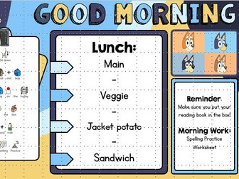 Bluey Morning Slides