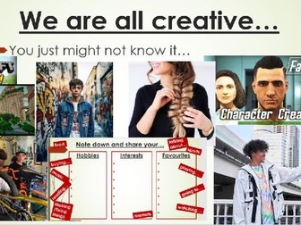 Expressive Arts: Different types of creativity