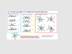 missing angles problem solving year 6