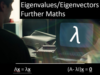 A Level Further Maths Eigenvalues/Eigenvectors