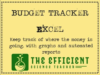 Budget Tracker - Head of Department