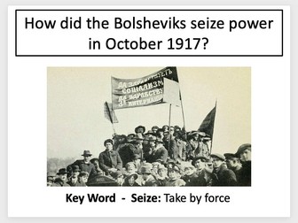 1917 October Revolution Events Lesson