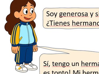 Y7 Spanish - Siblings and personalities