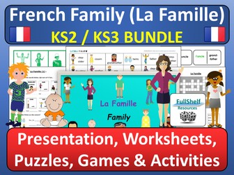 La Famille French Family BUNDLE