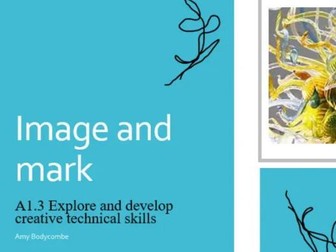 KS5 - BTEC Art and Design - Exploring line through the work of Dale Chihulay
