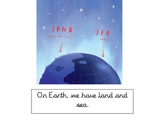 KS1 Here We Are - Oliver Jeffers Demarcating Sentences Resources