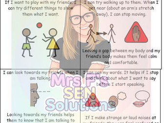 Initiating Social Interactions - social story