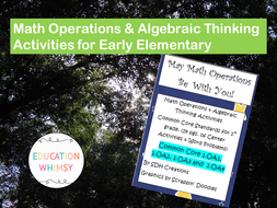 Early Elementary Math Word Problems