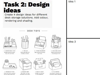 Design and Technology cover: Desk Tidy