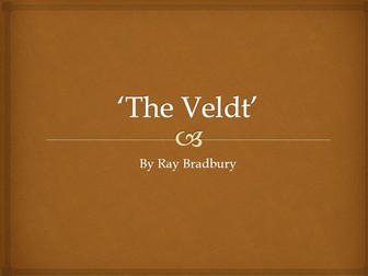 The Veldt - Ray Bradbury N5/S3