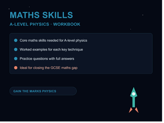 A-Level Physics Maths Skills Workbook
