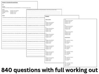 Physics equations 800+  Questions and Answers