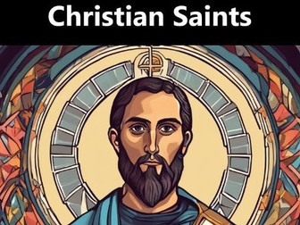 Christian Saints Worksheet Packet ( 16 Assignments)