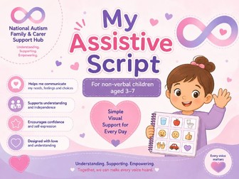 ASD Assistive Script | Ages 3–7 Visual Aid