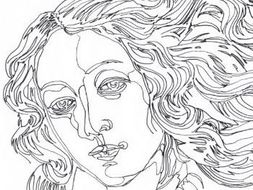 sandro botticelli drawing art lesson on shading by danielbonnell1