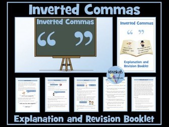 Inverted Commas (Speech Marks)