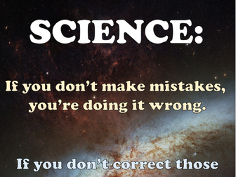 Science Motivational Poster