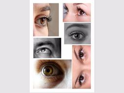 eyes reference sheet for drawing by theartyteacher teaching