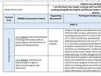 NPQML Final Assessment 2021 Primary PASS 32/32