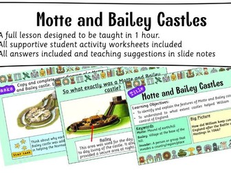 Motte & Bailey Castles