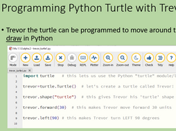 Python programming - turtle graphics - 4 lessons (batch deal ...