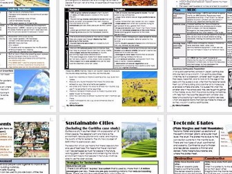 GCSE Geography Human and Physical Guru Topic Revision Booklet