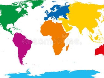 Google Earth Project 7 Continents and 5 Oceans