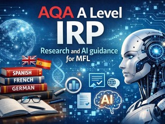 AQA A Level IRP Research & AI guidance for Spanish, French and German