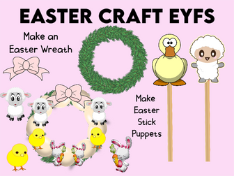 Easter Craft Decorations EYFS