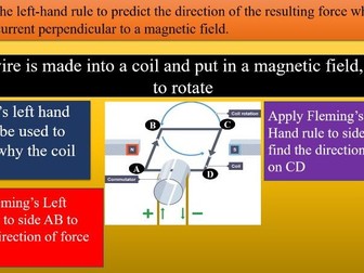 Electromagnetism and Motor Effect