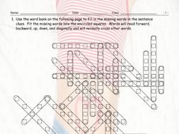 Body Parts Word Fit