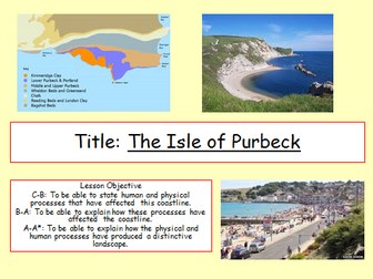 Coastal Landscapes Case Study Isle of Purbeck