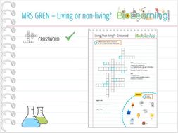 Living / non living Crossword (KS2/KS3) Teaching Resources Living / non living Crossword (KS2/KS3) Teaching Resources