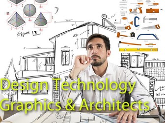 5 Design Technology lessons on Graphics, plus end of topic test and collaborative assessment sheet.