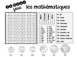 French math worksheets grade 3