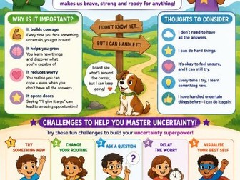 Facing uncertainity for Primary age