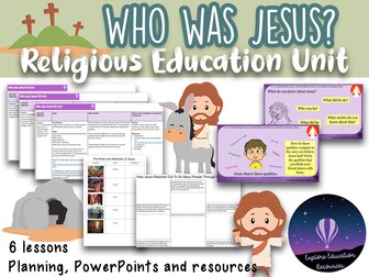 KS2 Who was Jesus? RE Unit - 6 Outstanding Lessons