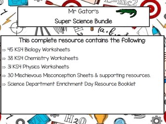Mr Gator's Super Science Bundle