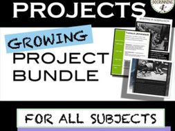 Project Bundle for Student Choice in Any Subject
